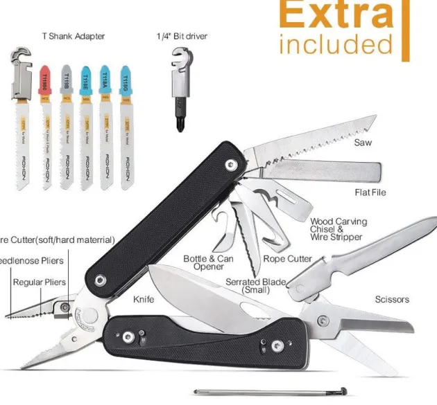 RXS805G - ROXON Flex Titan Multitool Modulaire