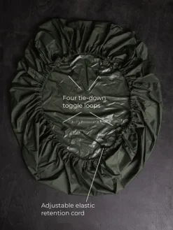 150036035 - SAVOTTA Couvre Sac 80L VERT OLIVE