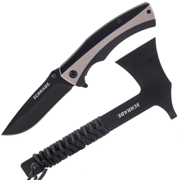 SCHP1132984 - Schrade Axe & Knife Combo