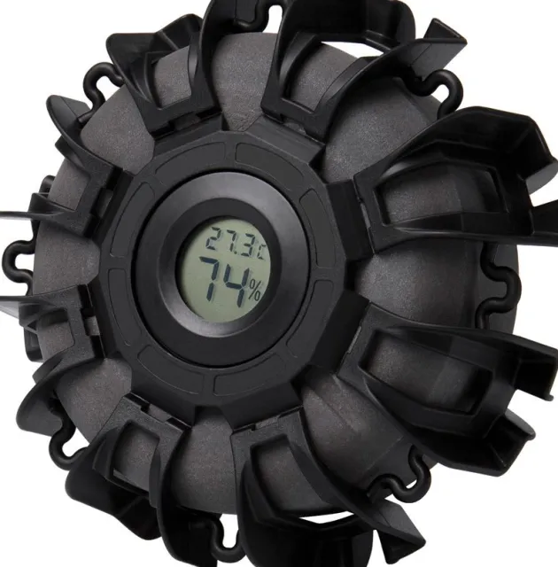 SDDBLM - SILENT DRY Déshumidificateur DOUBLE M avec hygromètre numérique pour un volume de 100 L
