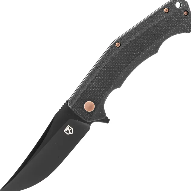 Se7en Plus TK I linerlock Black Micarta