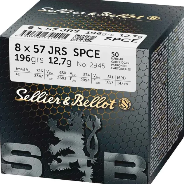 764269 - Sellier&Bellot CARTOUCHES SB 8X57JRS SPCE VRAC X50