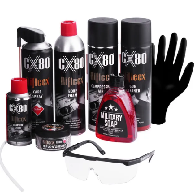 46678 - Set de Produit de Nettoyage pour Arme Rifle CX