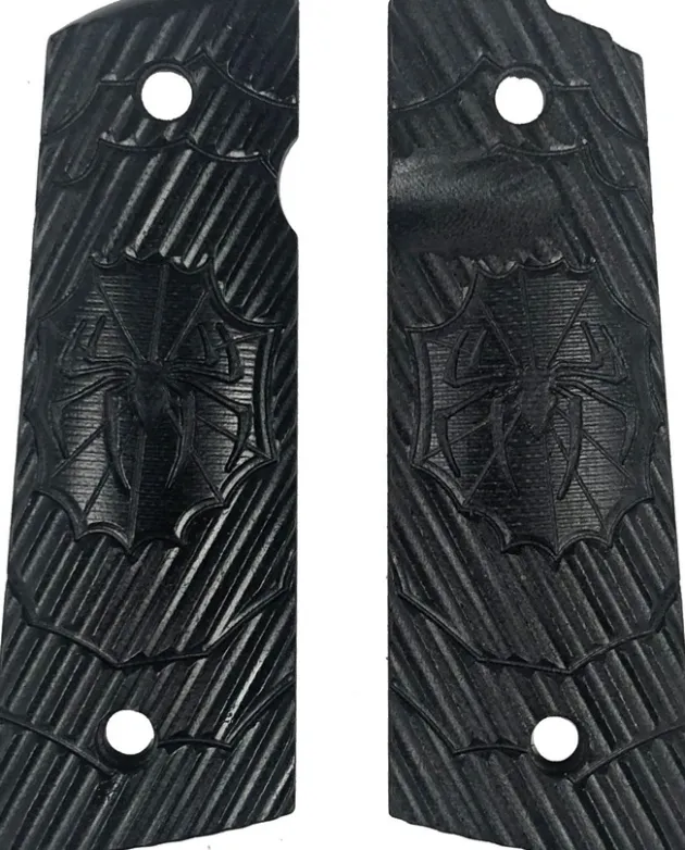 SG8501BK - Savage Grips 1911 Grips Black