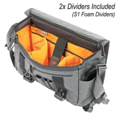 656115SGRY - Vanquest Gofer 15 sac messenger Shadow Grey