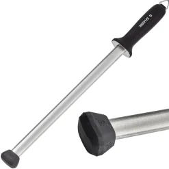 SHARPI fusil d'affûtage oval diamant 25 cm grain 600