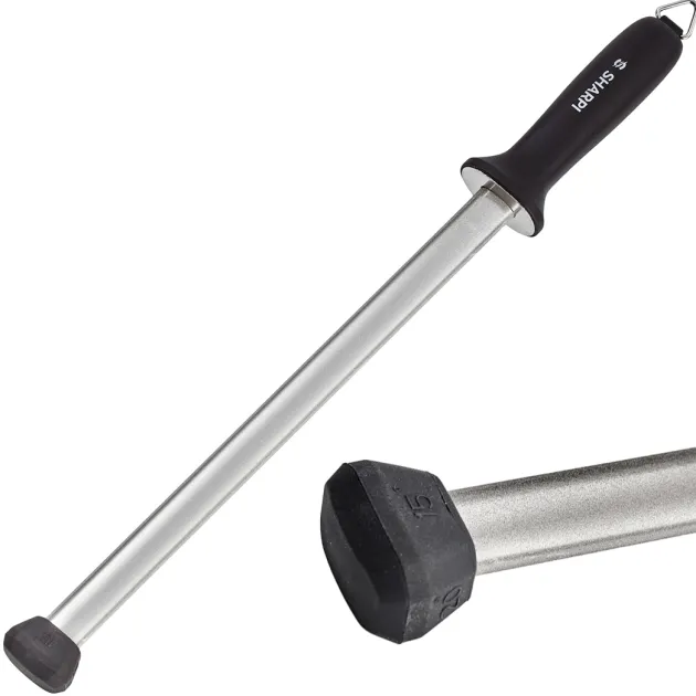 SHARPI fusil d'affûtage oval diamant 25 cm grain 600