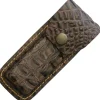 SH1197- Etui pour couteau en cuir façon Crocodile