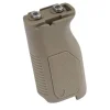 SI-AR-CMAG-L-FDE - Strike Industries M-LOK Angled Vertical Grip Long FDE