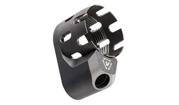 SI-AR-ECN&EEP-BK - Strike Industries AR Enhanced Castle Nut & Extended End Plate