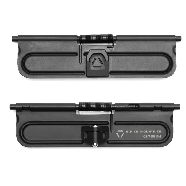 SI-AR-SUDC-223 - Strike Industries - Stamped Dust Cover for AR-15- Steel - Black