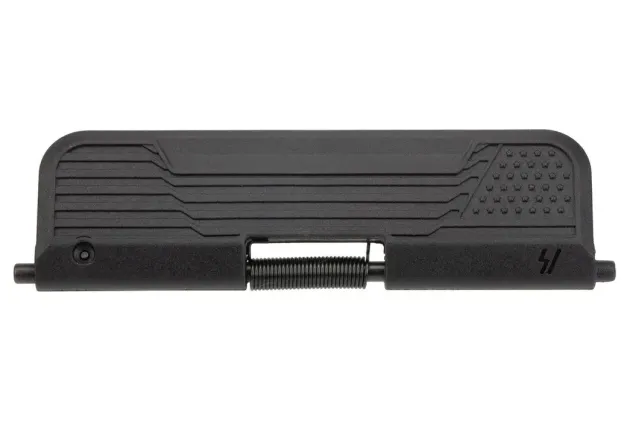 SI-AR-UDC-E-FLAG-223-BK - Strike Industries Enhanced Ultimate Dust Cover - Flag - Black