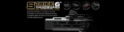 SI-CEVO-HG-6-FDE - Strike Industries 6" Handguard for CZ EVO in FDE