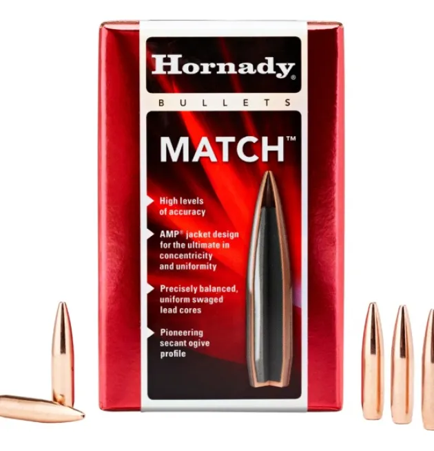 SID773872 - HORNADY 22 Cal .224 68 gr BTHP Match™ par 100