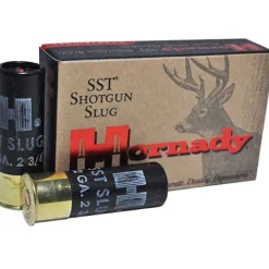 SID773764 HORNADY 12 Gauge 2-3/4" 300 Grain (SST) Super Shock Tipped
