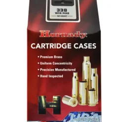 SID777323 HORNADY 338 Winchester Mag Unprimed Brass
