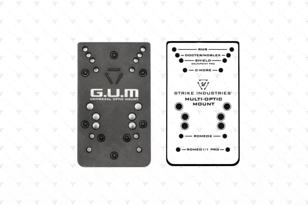 SI-GLOCK-GUM-V2 - Platine Red Dot universelle dovetail GLOCK STRIKE INDUSTRIES G.U.M