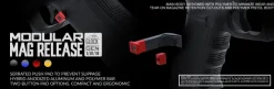 SI-G3-MAGRELEASE Red - Strike Industries Modular Magazine Release for Gen 1-3 GLOCK™ Red