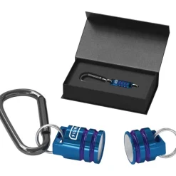 SIL005SSBLU - Silipac Mousqueton connecteur magnétique inox Bleu