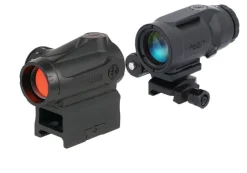 SIRMSRKITG2 - Combo Point Rouge Roméo MSR 2 et Magnifier Juliet 3 Micro 3x22 Noir