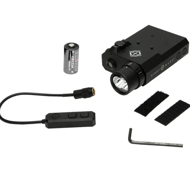 514SM25013E - SIGHTMARK Lampe LOPRO Combo 1mw White light/IR/Green Laser
