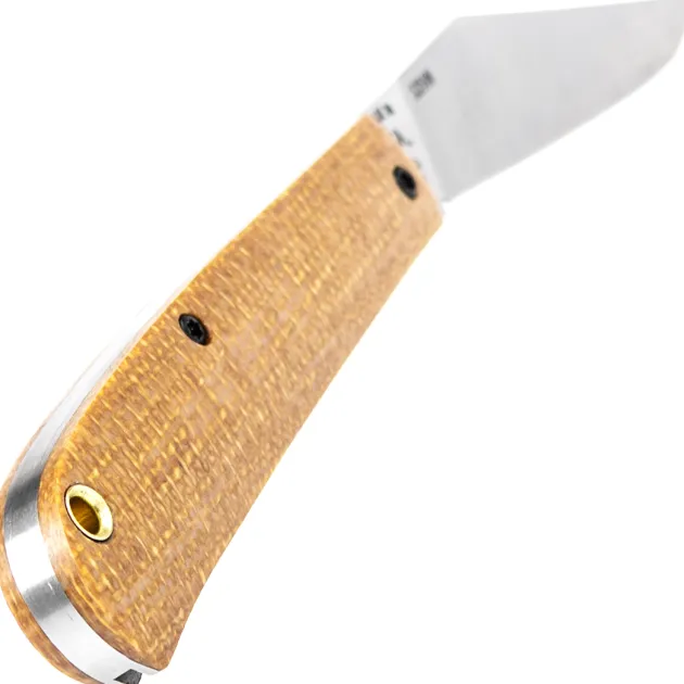 Smith & Sons Marshland Trapper Apache Knapped Natural Canvas Micarta