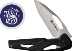 1208867 - Smith & Wesson Couteau pliant et Challenge Coin