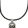 SMUKFPP - Schmuckatelli Fang Skull Pendant Necklace