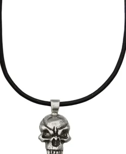 SMUKFPP - Schmuckatelli Fang Skull Pendant Necklace