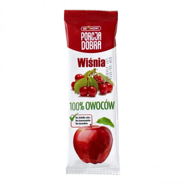 827-015 - Snack Portion Pomme et Cerise Pâte de fruits 16g