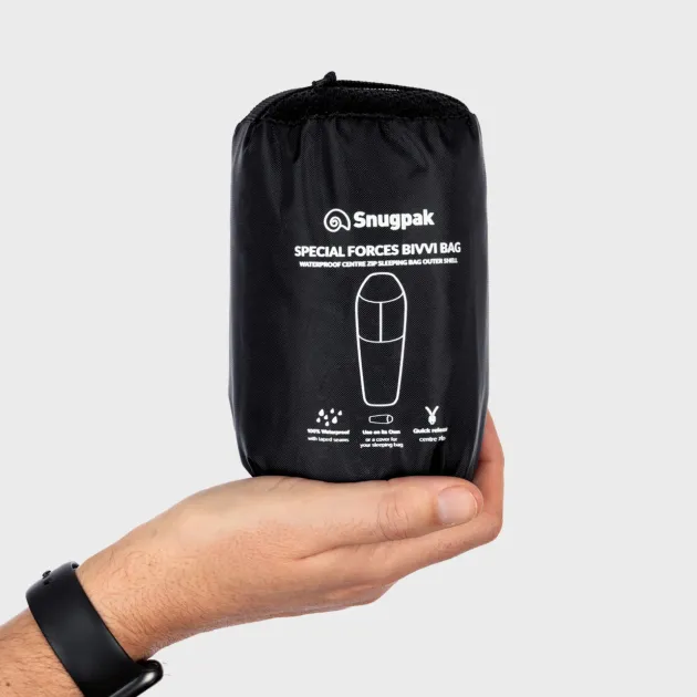 SNUBIVWGTE - SNUGPAK Special Forces Bivvi Bag WGTE Noir