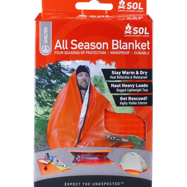 SOLCOUV5 - Adventure medical SOL Couverture de survie toutes saisons