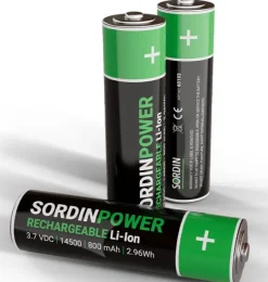 35.600529 - SORDIN Batterie 14500 3.7V 800 mAh pour casque Suprême T2/X2