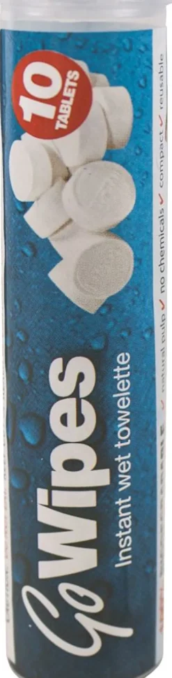 SPC17019 - BCB Lingettes compressées Go Wipes par 10