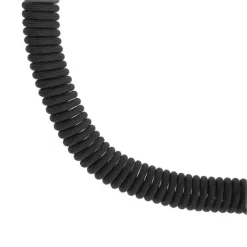 SPC29574 - EDCX Cordon spirale de sécurité avec boucle de ceinture vert armée