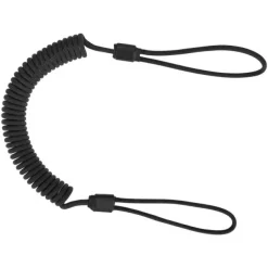 SPC29572 - EDCX Cordon spirale de sécurité avec boucles paracorde vert armée