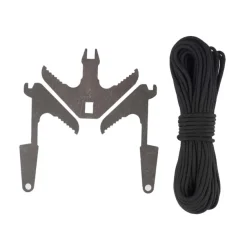 SPC29562 - EDCX Grappin avec 15 m de paracorde noir
