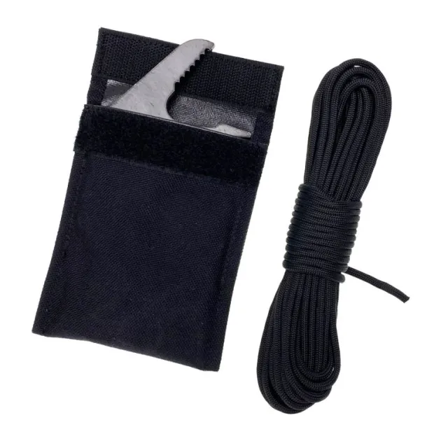 SPC29562 - EDCX Grappin avec 15 m de paracorde noir