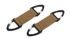SPC18944 - 101 Inc. Double mousquetons Molle Coyote