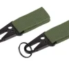 SPC18949 - 101 Inc. Mousqueton passant MOLLE avec anneau vert olive