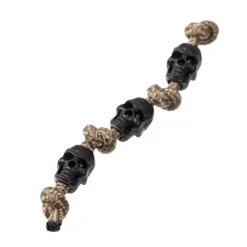 SPC32856 - Mil-Tec Bead Skull coyote par 10