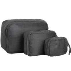 SPC23160 - Mil-Tec Set de 3 poches de rangement mesh Noir