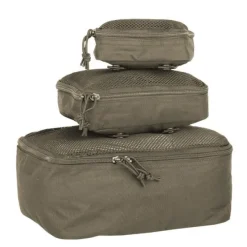 SPC23161 - Mil-Tec Set de 3 poches de rangement mesh Olive