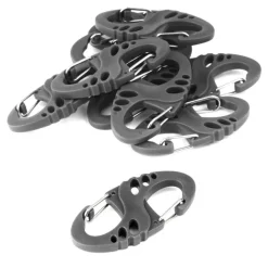 SPC28258 - Mil-Tec Set de 10 S-Hooks Noir