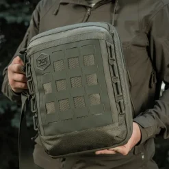 SPC41181 - M-TAC Laser Cut Hex Shoulder Bag - Cordura - Ranger Green