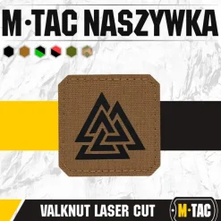 SPC33869 - M-TAC Laser Cut Valknut Patch COYOTE