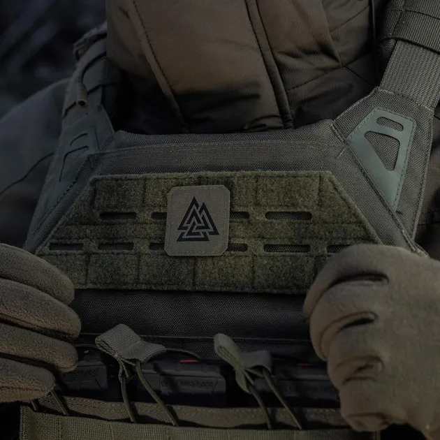 SPC33869 - M-TAC Laser Cut Valknut Patch COYOTE