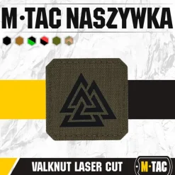 SPC33870 - M-TAC Laser Cut Valknut Patch OD