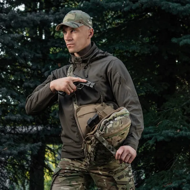 SPC41236 - M-TAC Shoulder Bag Laser Cut - Cordura - Multicam