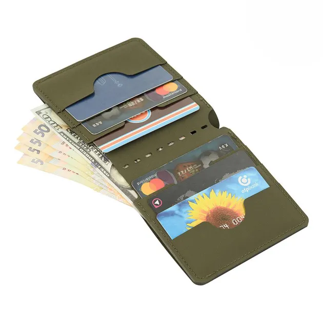 SPC34421 - M-TAC Slim Elite Wallet Porte-Feuille OD GREEN